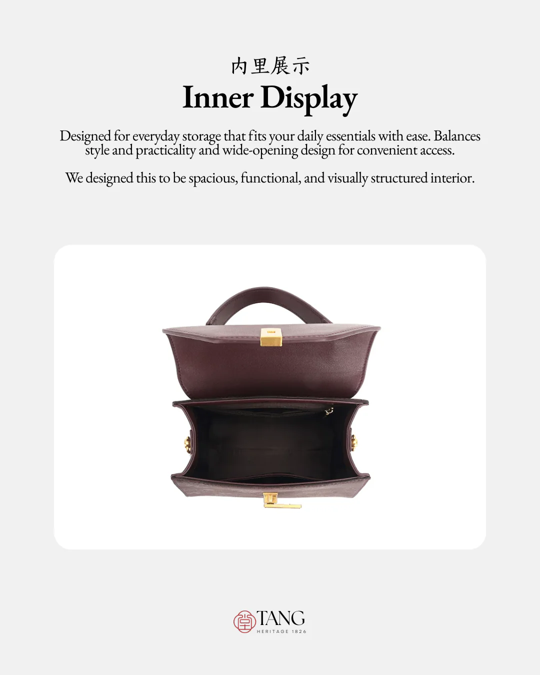 Tang Imperial 22 Cloud Silk Peony Top-Handle Bag - Image 13
