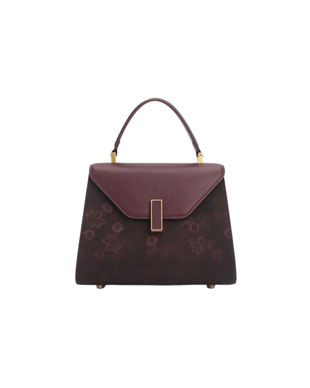 Tang Imperial 22 Cloud Silk Peony Top-Handle Bag - Image 18
