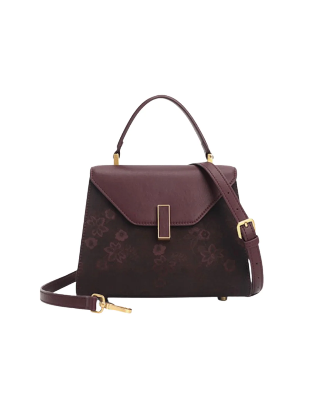 Tang Imperial 22 Cloud Silk Peony Top-Handle Bag - Image 19