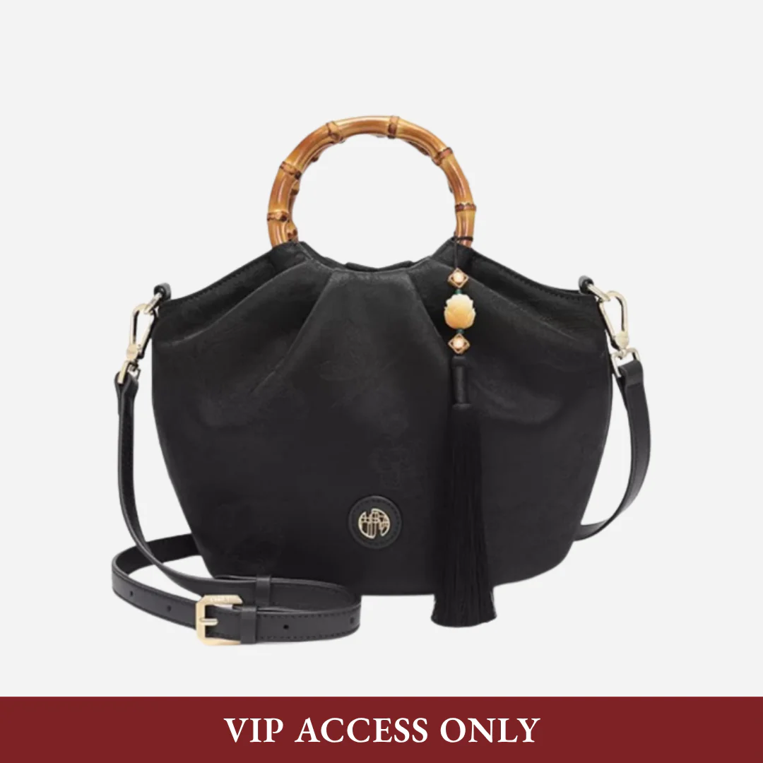 Tang Imperial 28 Cloud Silk Peony Basket Bag - Image 12