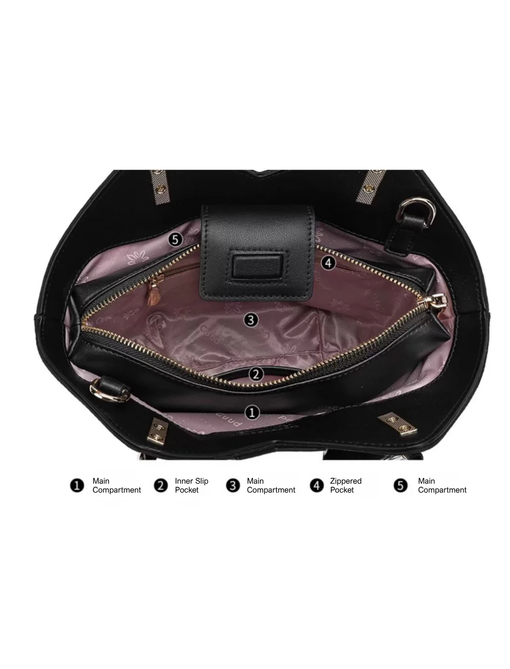 Tang Imperial 28 Cloud Silk Peony Tote - Image 10