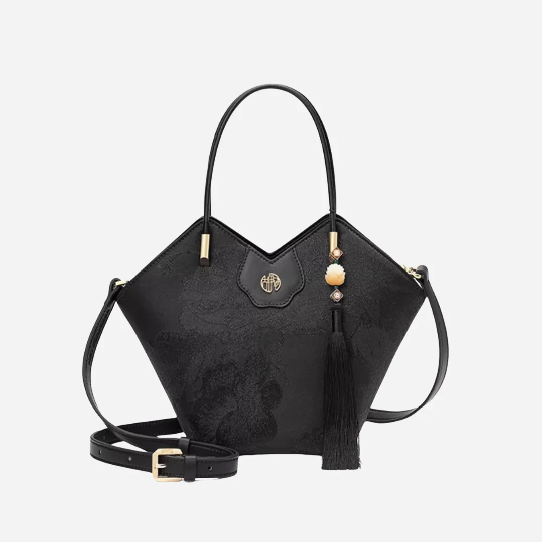 Tang Imperial 28 Cloud Silk Peony Tote - Image 14