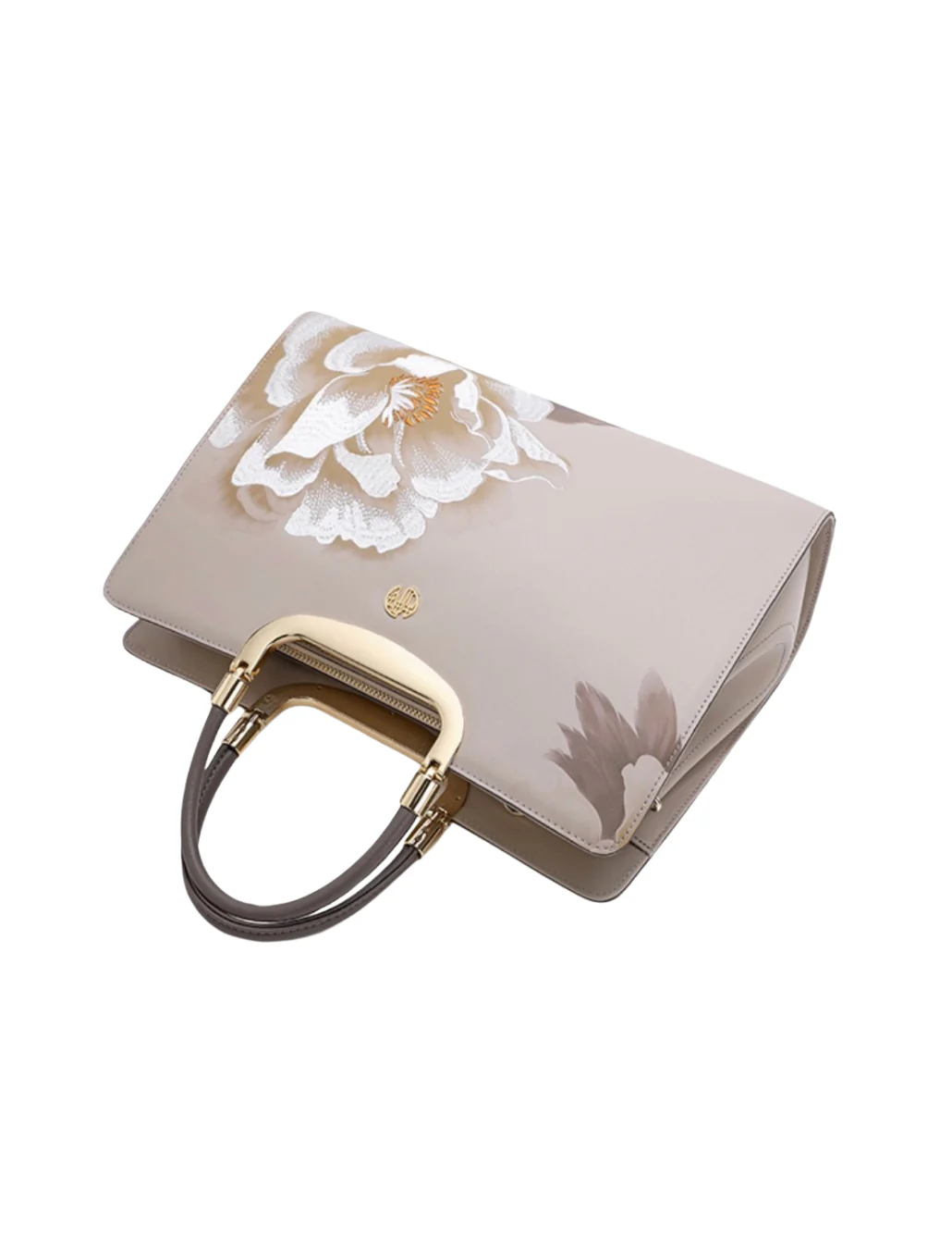 Tang Imperial 34 Embroidered Peony Bloom Tote - Image 12
