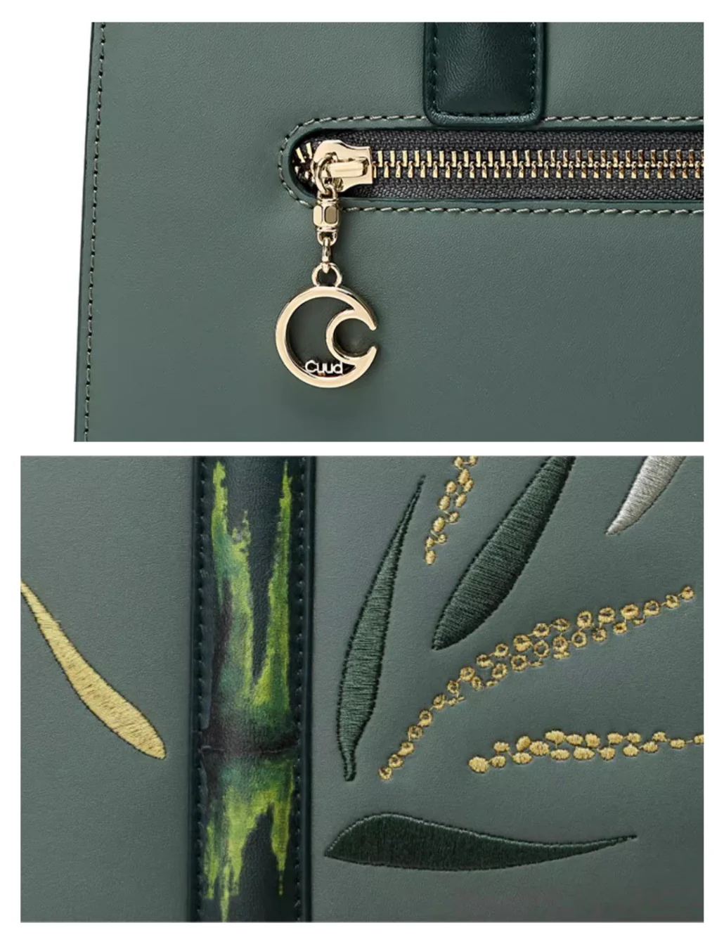 Tang Imperial 29 Embroidered Bamboo Sonata Tote - Image 13