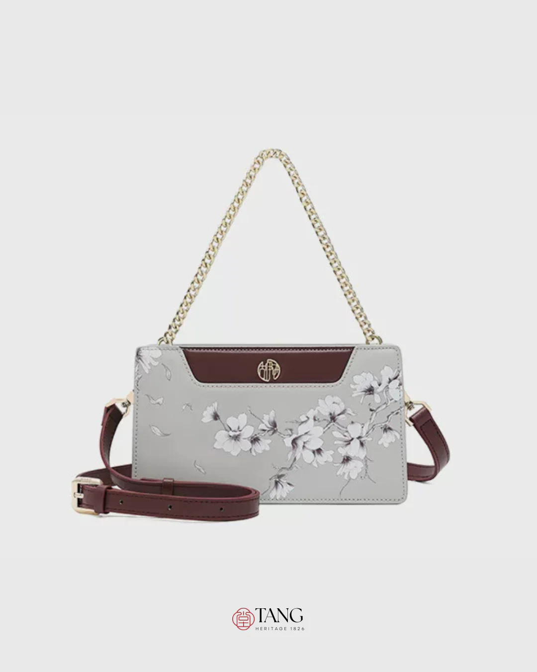 Tang Imperial 32 Ink Magnolia Clutch - Image 10