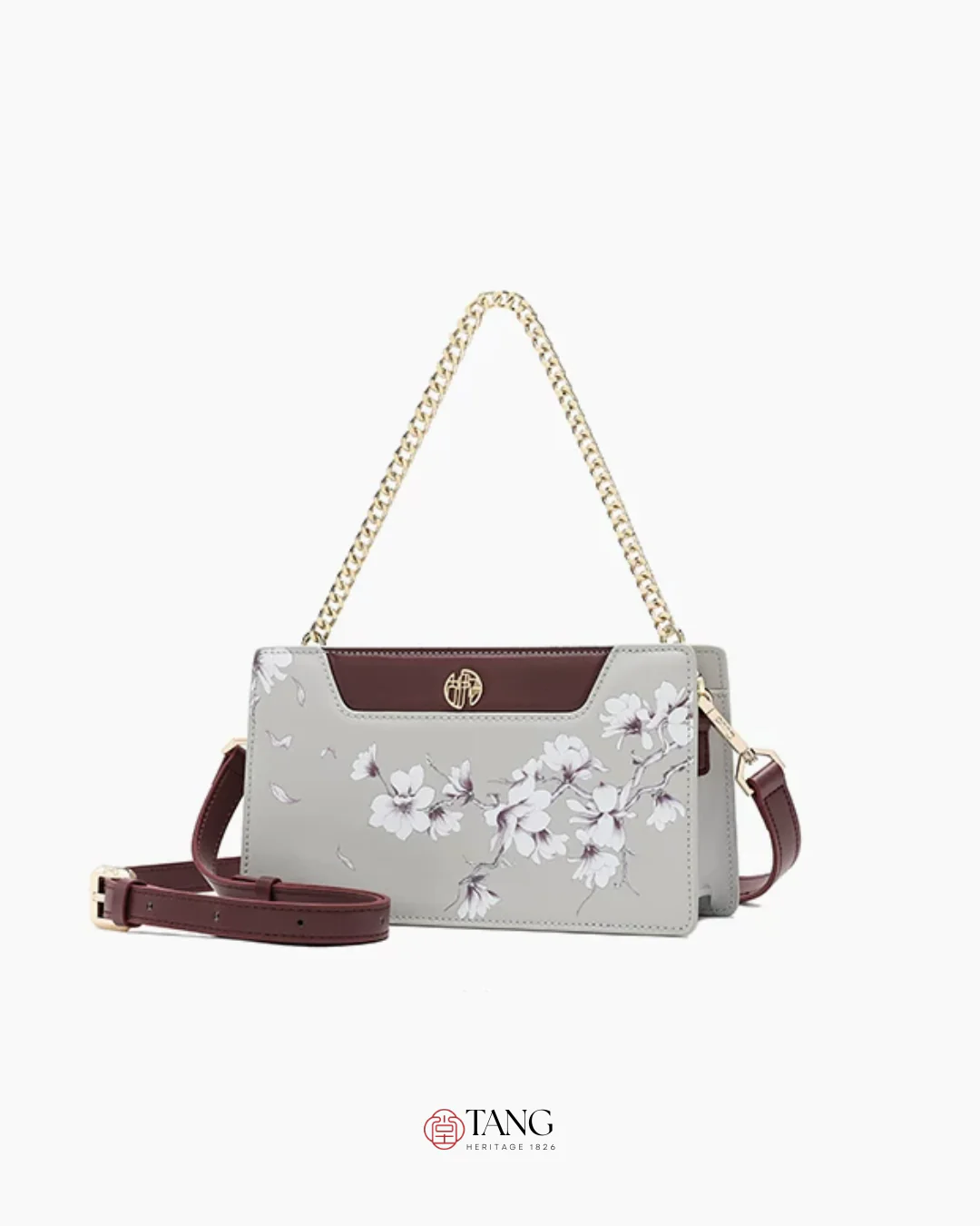 Tang Imperial 32 Ink Magnolia Clutch - Image 14