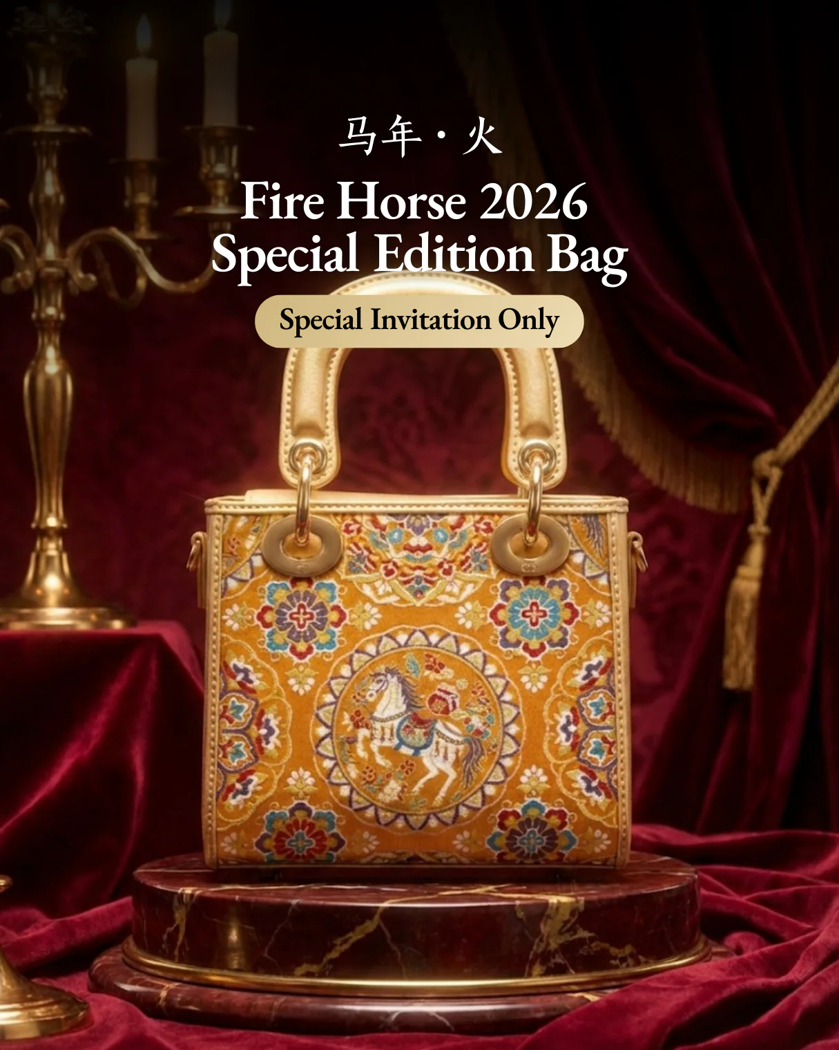 Tang Red 16 Fire Horse 2026 Bag (Special-Invitation Only) - Image 2