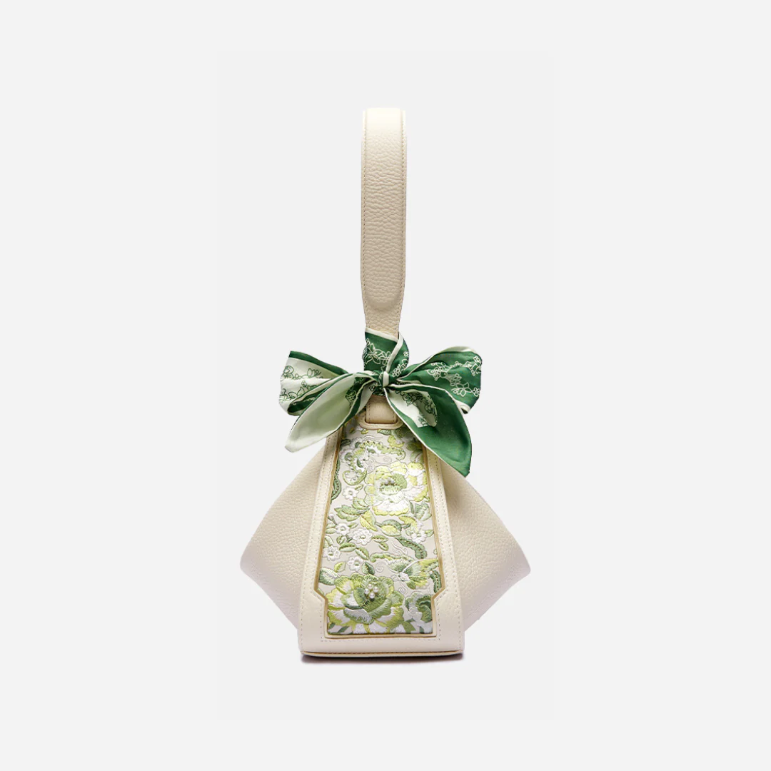 Tang Red 26 Embroidered Qinghua Porcelain Bag — Sapphire Porcelain - Image 61
