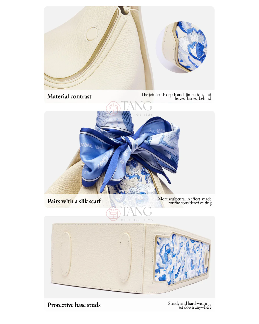 Tang Red 26 Embroidered Qinghua Porcelain Bag — Sapphire Porcelain - Image 34