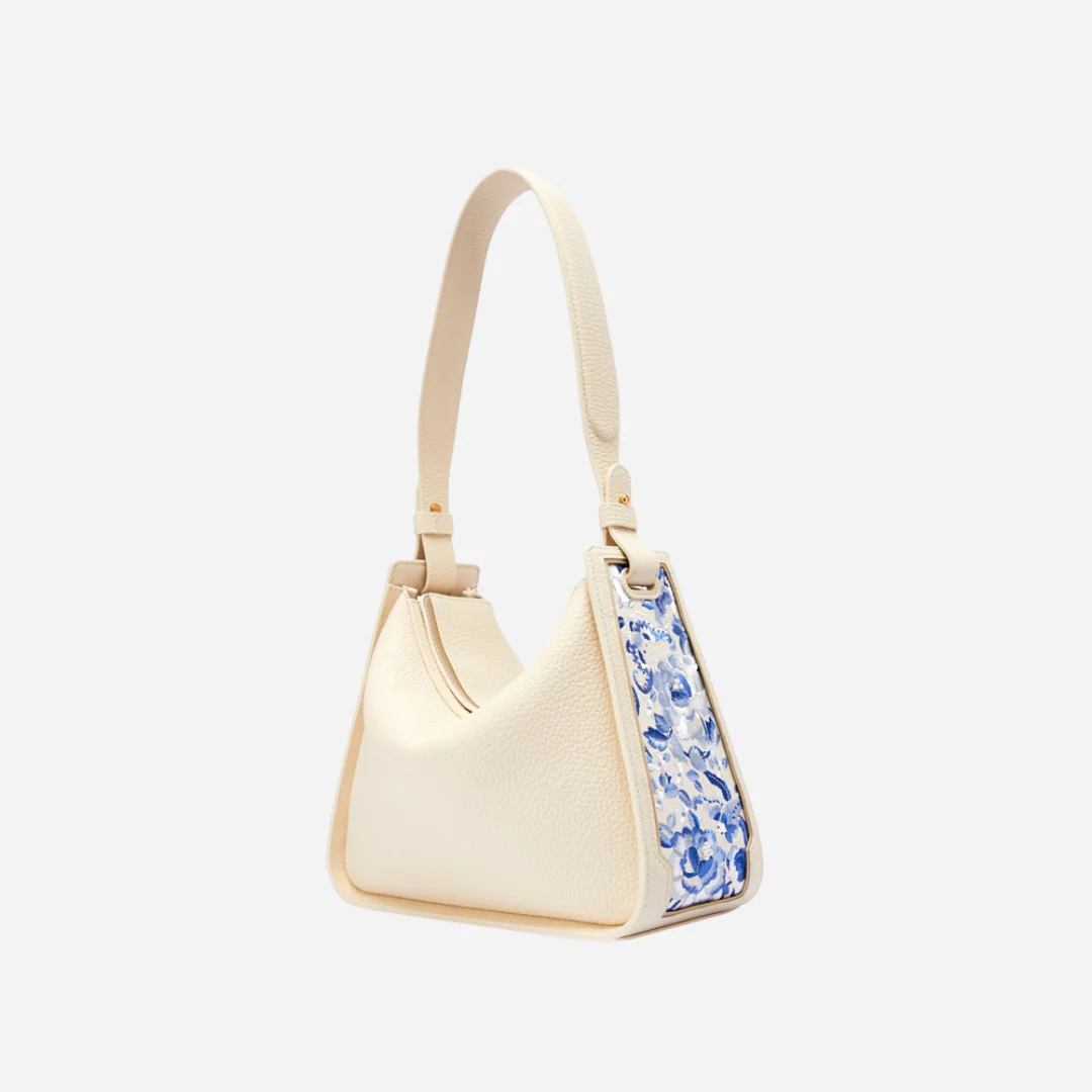 Tang Red 26 Embroidered Qinghua Porcelain Bag — Sapphire Porcelain - Image 41
