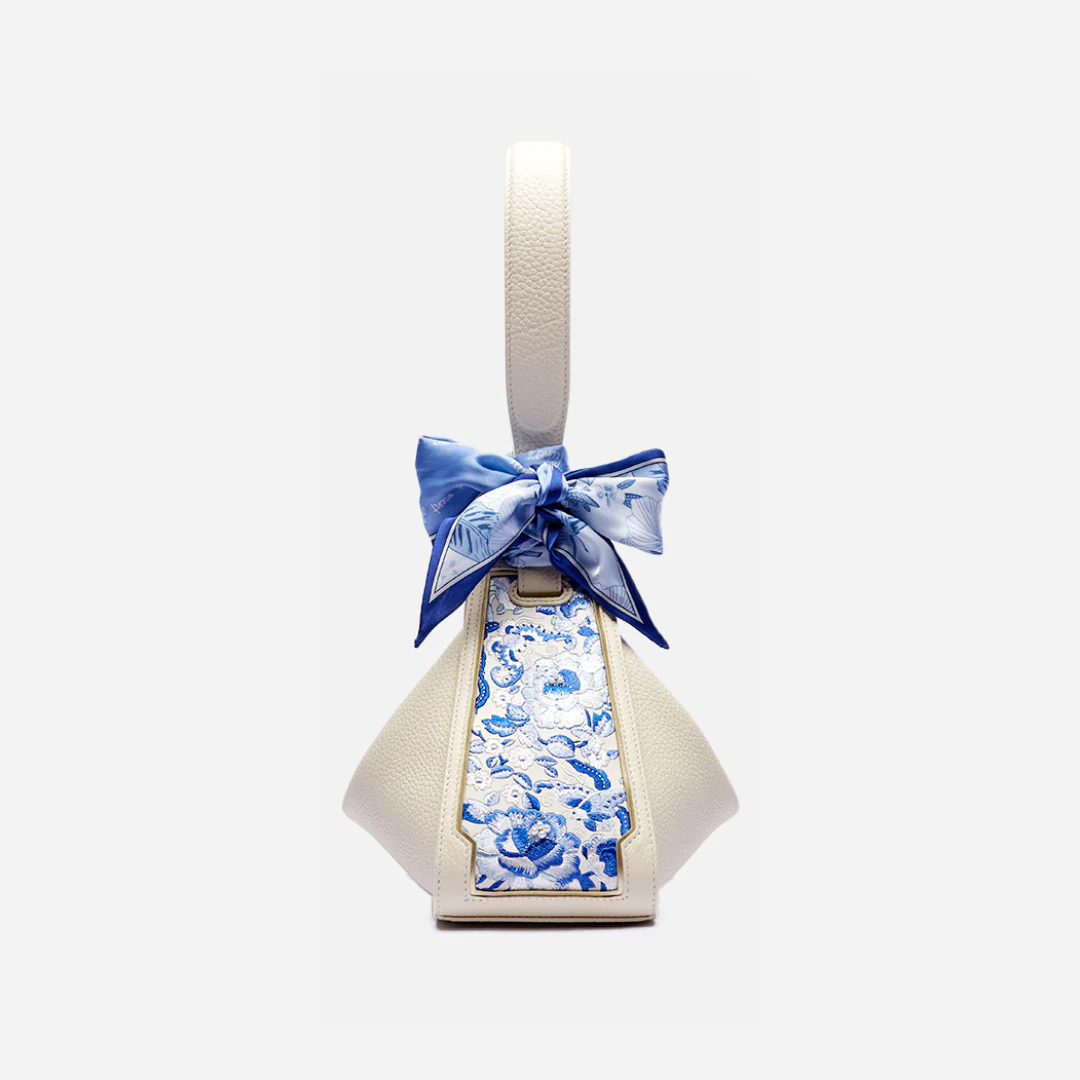 Tang Red 26 Embroidered Qinghua Porcelain Bag — Sapphire Porcelain - Image 42
