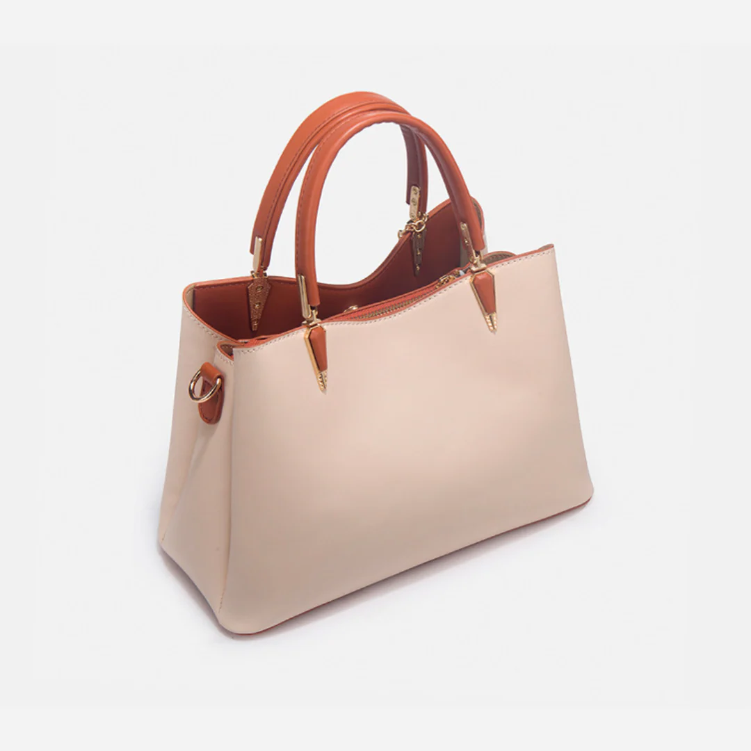 Tang Red 28 Embroidered-Peony Tote IV - Image 9