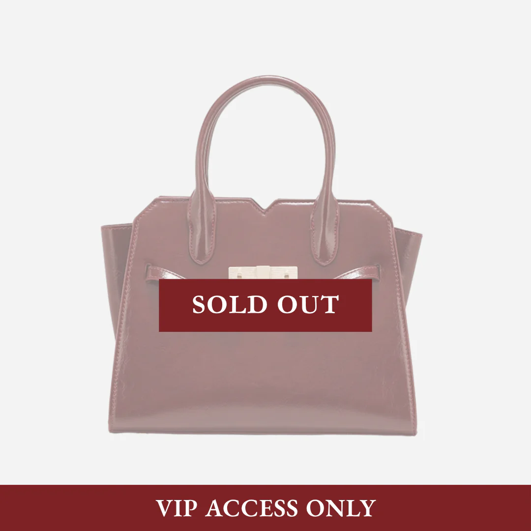 Tang Red 29 Glazed Scarlet Tote