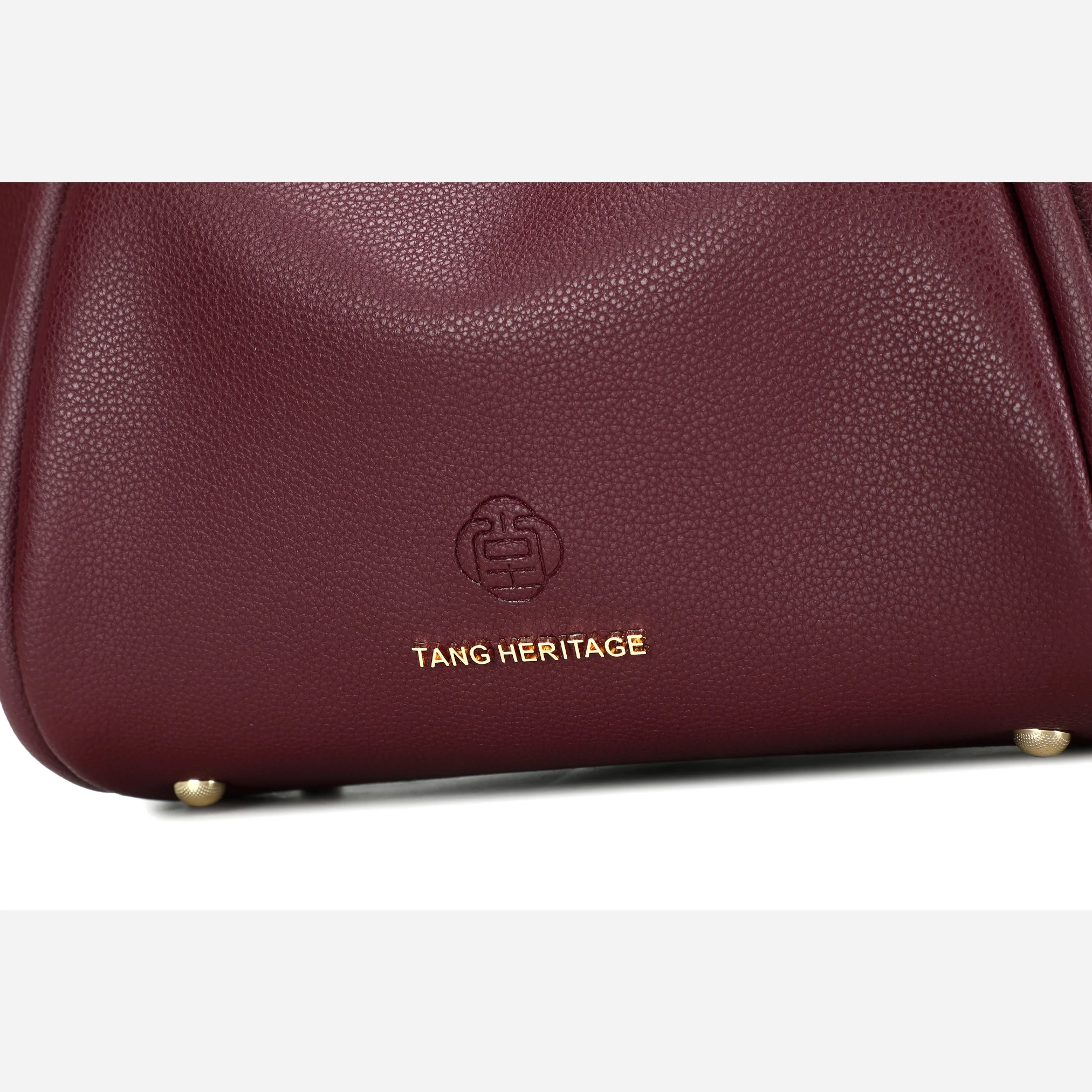 Tang Red 30 Empress Crescent Tote - Image 14