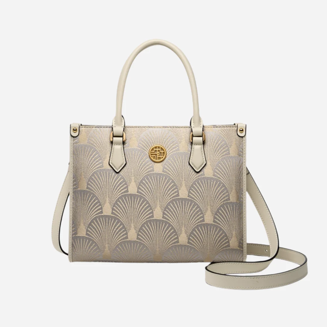 Tang Red 30 Zhuang Brocade Tote - Image 4