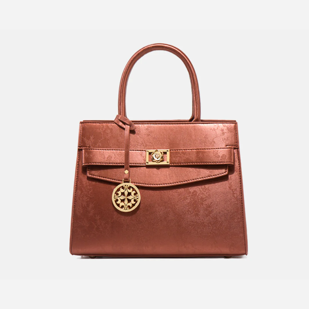 Tang Red 27 Silk Tote Bag - Image 14