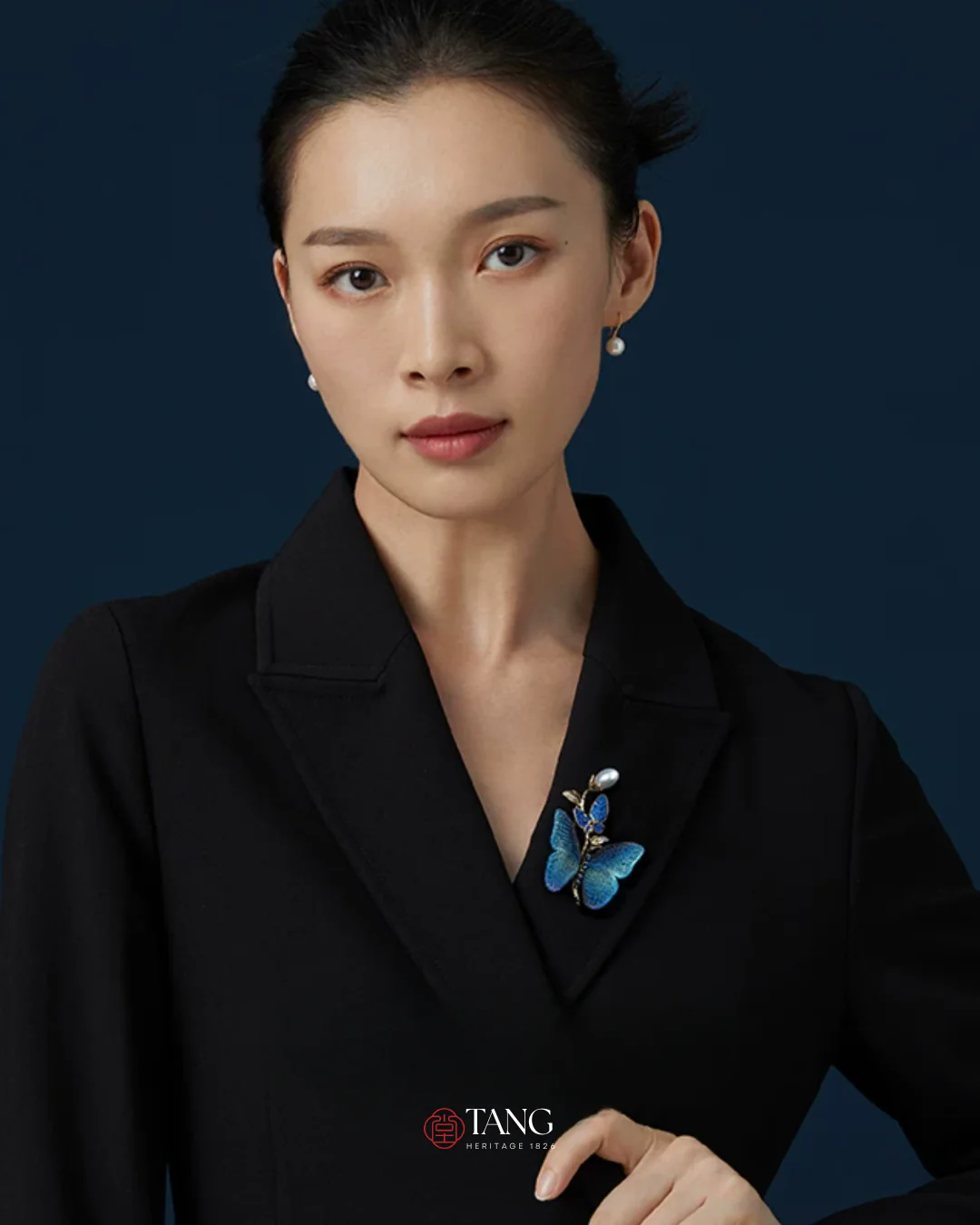 Teal Reverie Butterfly Brooch - Image 5