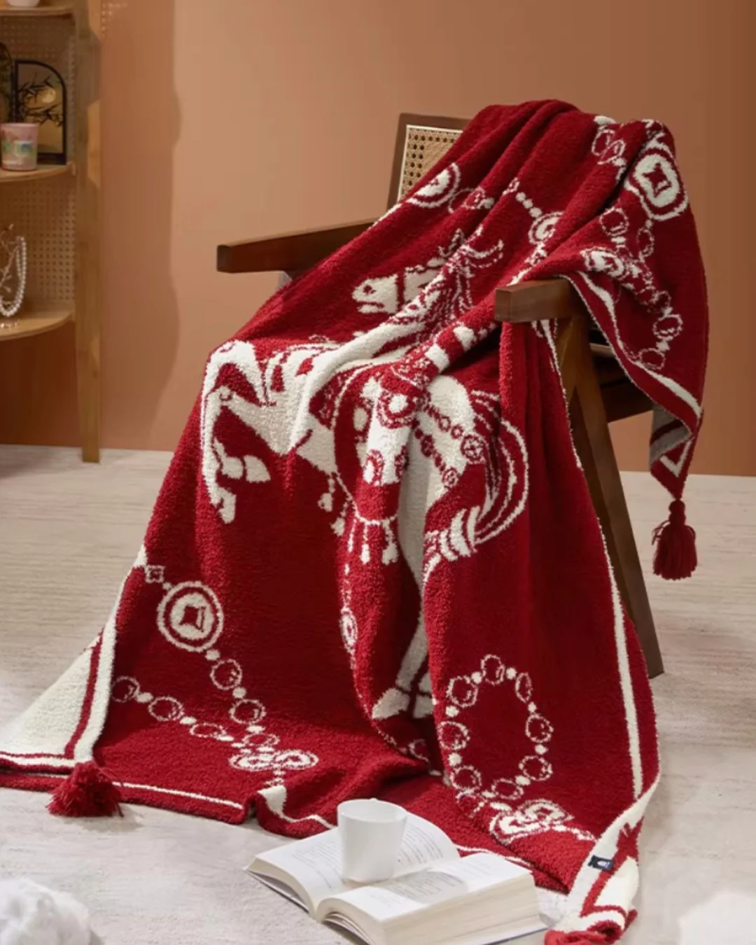 Thousand Gold Horse Fur Blanket - Image 3