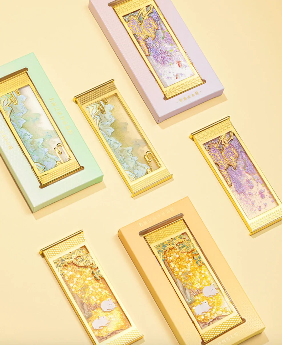 Timeless Scrolls Flowing Sand Magnet Gift Set - Image 8
