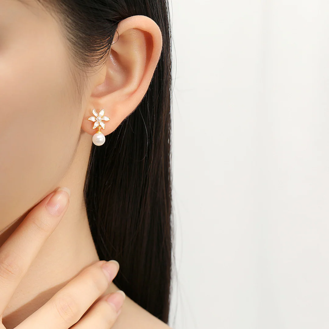 Twelve Blossom Goddess Earrings - Image 2