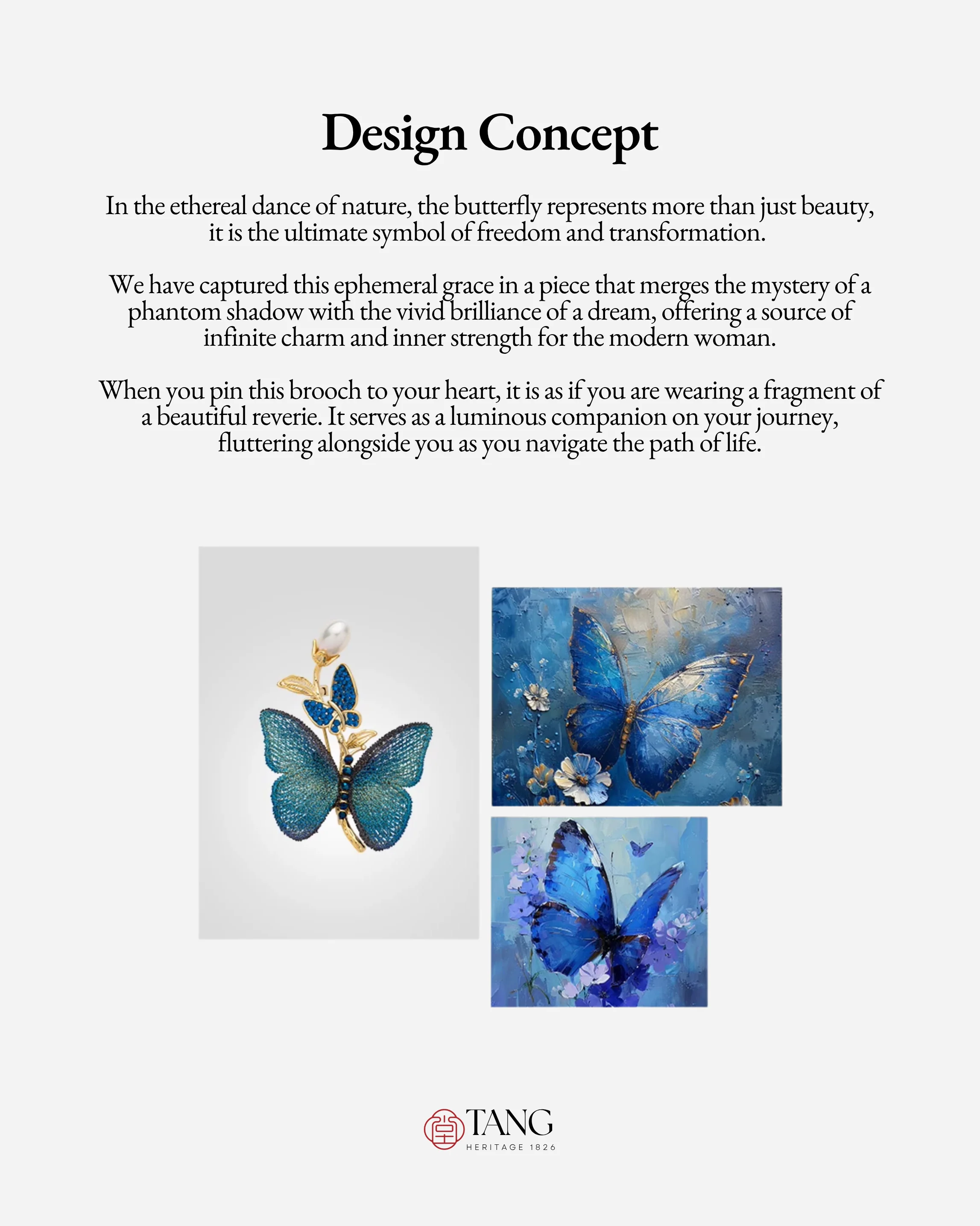 Twilight Dream Butterfly Brooch - Image 3