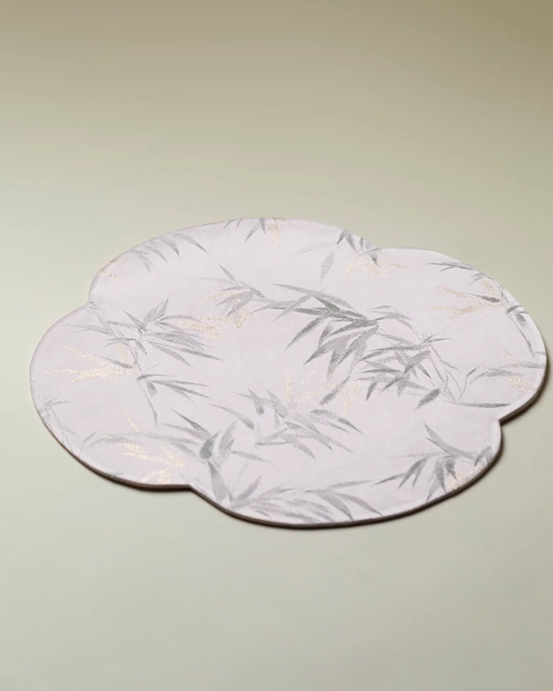 Whispers of Bamboo Floral Tea Mat - Image 4