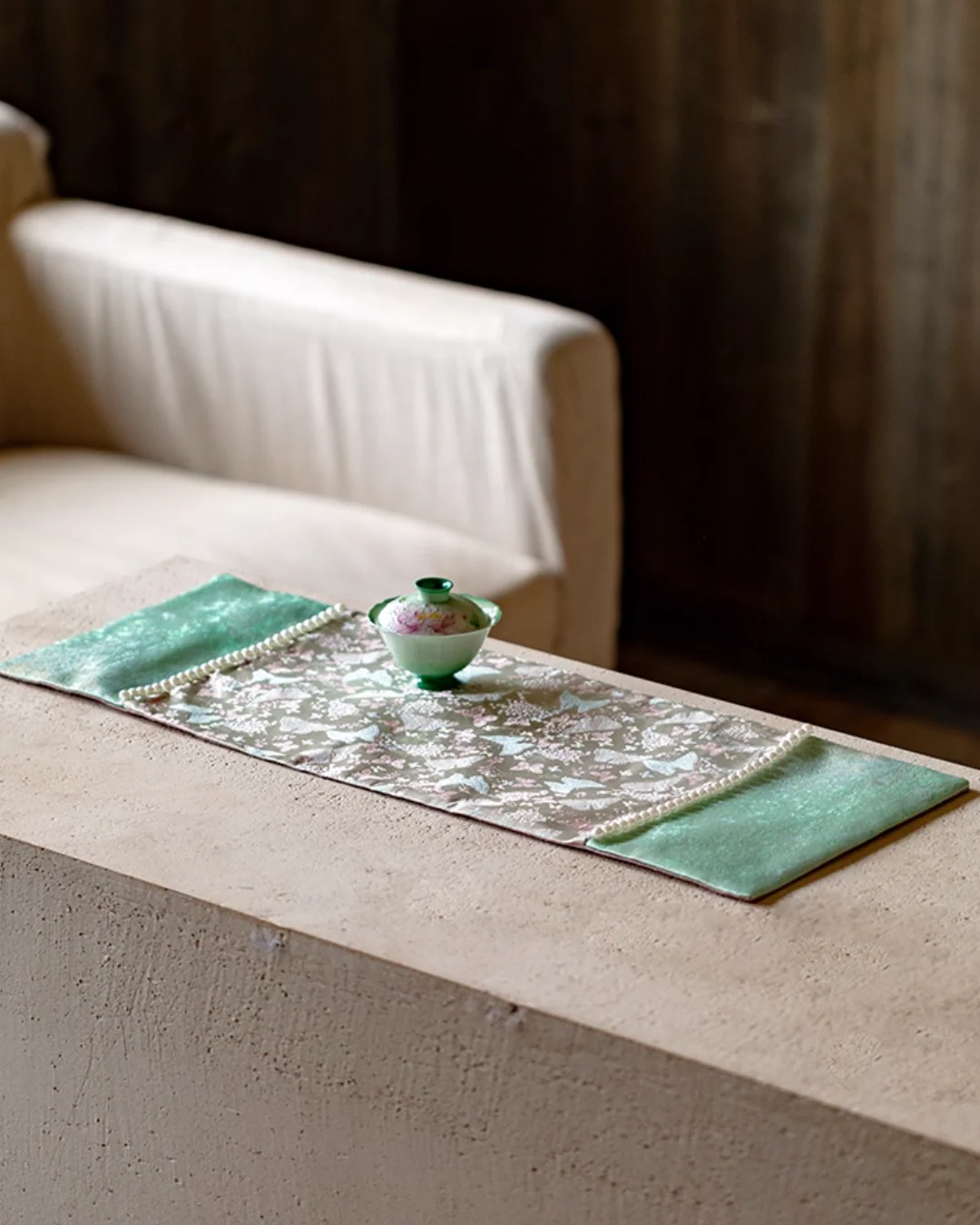 Whispers of Spring Tea Mat - Image 2