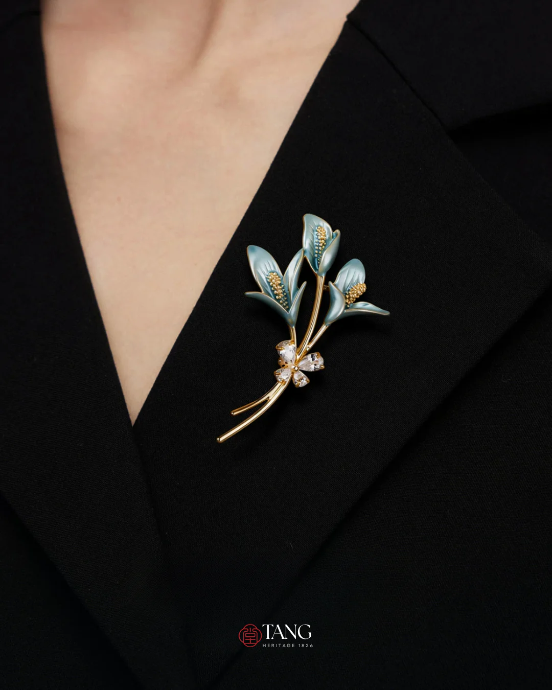 Wind Song Lily Brooch - Image 3