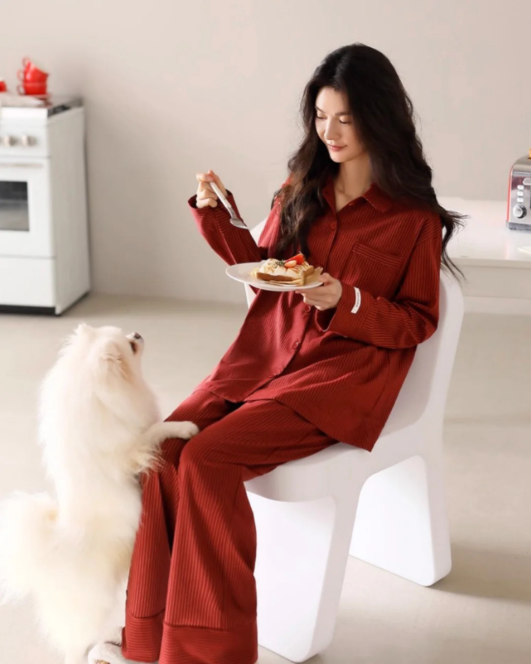 Yàn Pajamas Set (Long-Sleeve & Pants) - Image 2