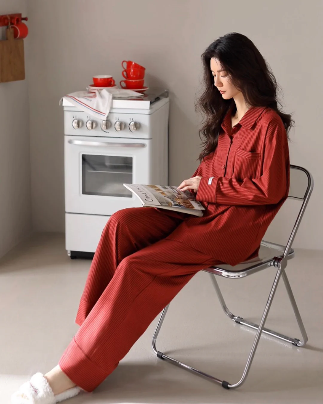 Yàn Pajamas Set (Long-Sleeve & Pants) - Image 4