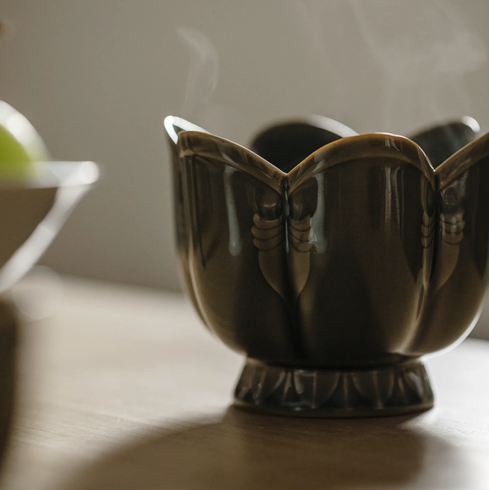 Yue Kiln Lotus Guanyin Hand-Held Wine Pot & Water Pot Set - Image 5