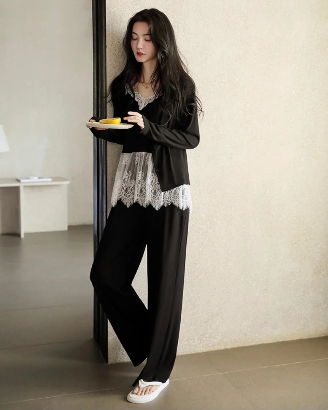 Xuě Pajamas Set (Midnight) - Image 3