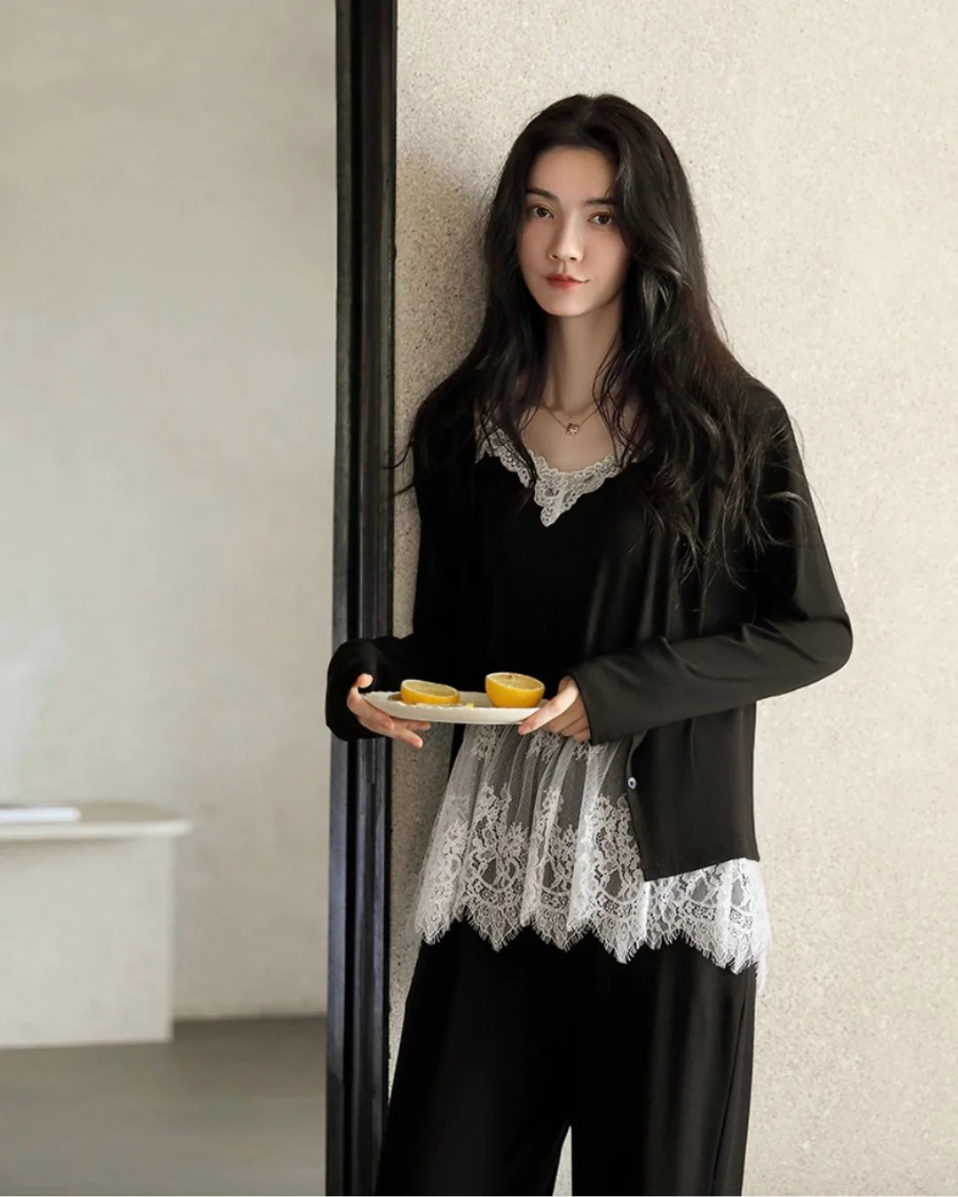 Xuě Pajamas Set (Midnight) - Image 5