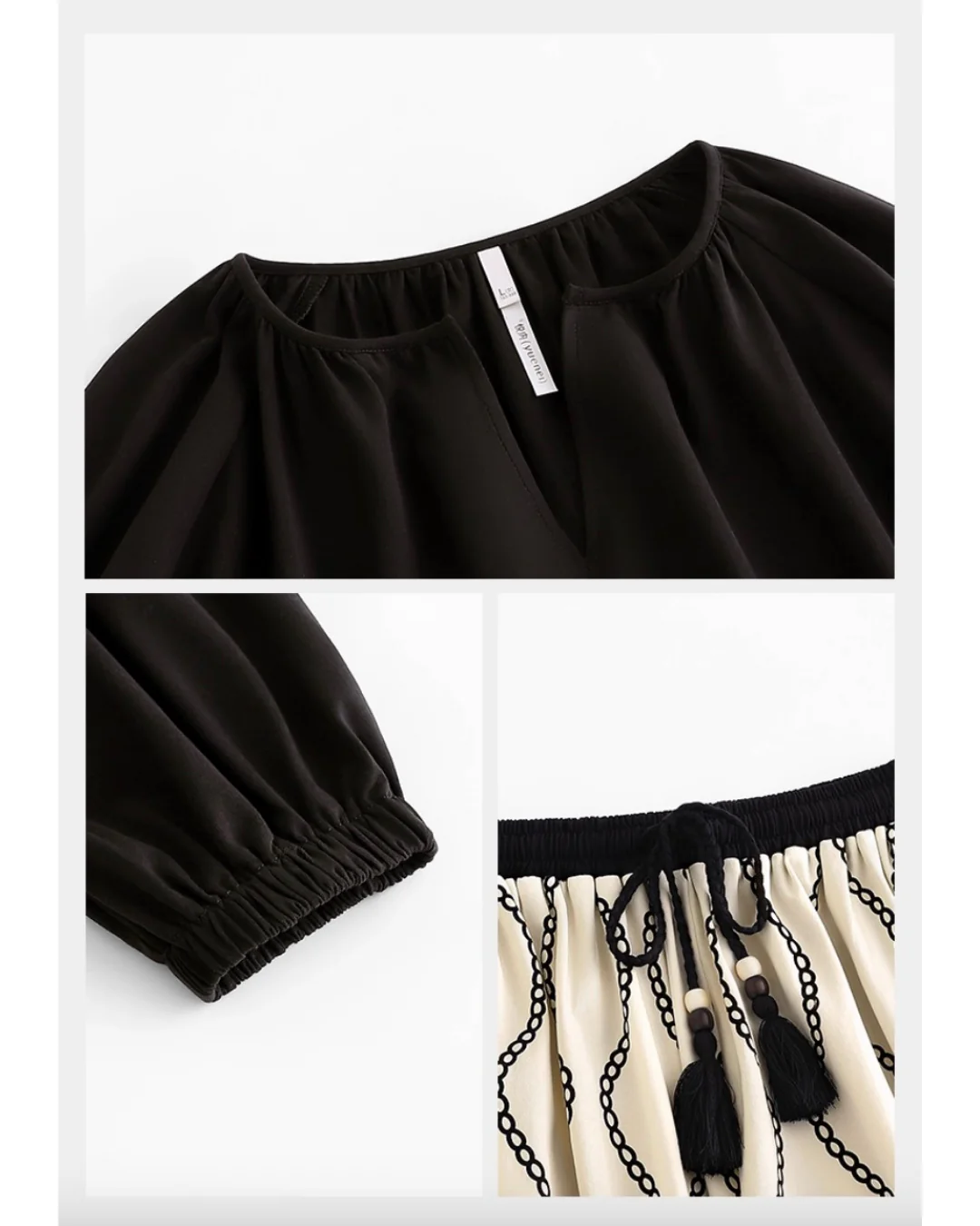 Zhī Pajamas Set (Long-Sleeve & Pants) - Image 8