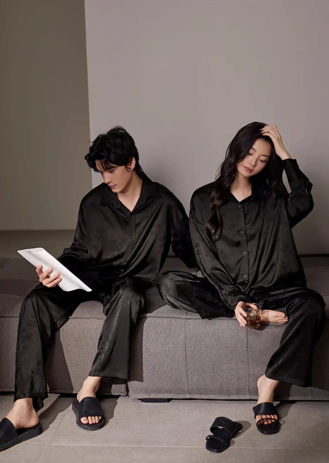 Zhú Pajamas Set (Long-Sleeve & Pants) - Image 4